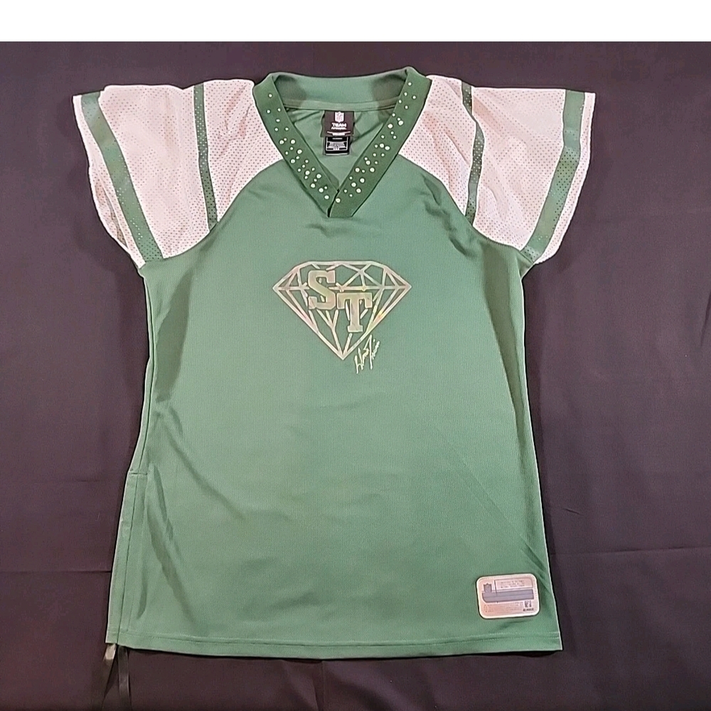 Shania Twain, NFL Team Apparel, Jersey,  Super Bowl 2003 Let's Go Girls